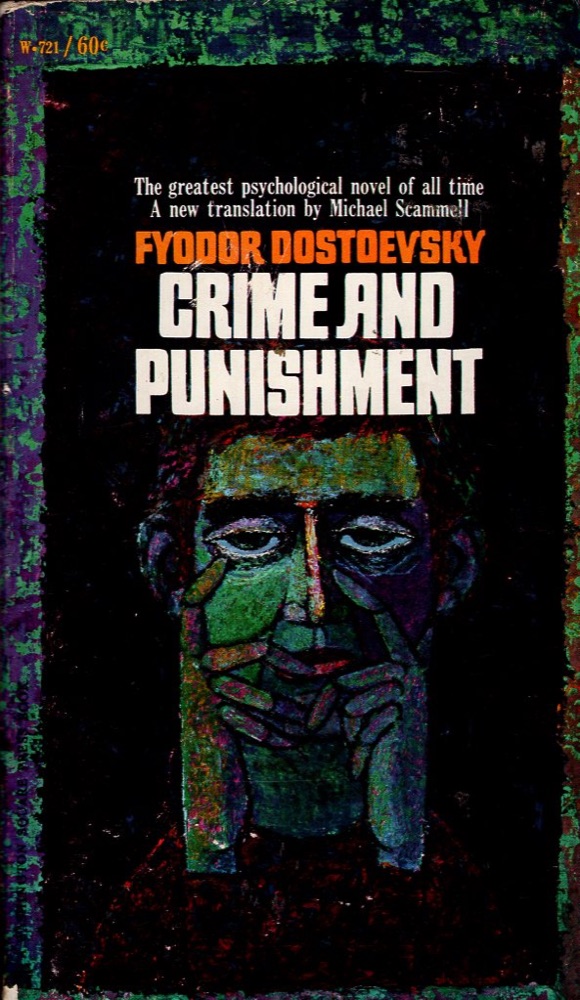 Cover of the 1963 Washington Square Press Crime and Punishment translated by Michael Scammell