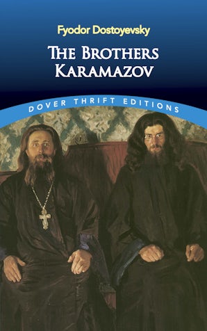 Cover of the Dover paperback The Brothers Karamazov translated by Constance Garnett